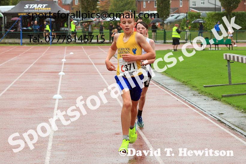 Boys Under-13s 2025 Northern Athletics Autumn Road Relays, Leigh, Lancashire. Photo: David T. Hewitson/Sports for All Pics